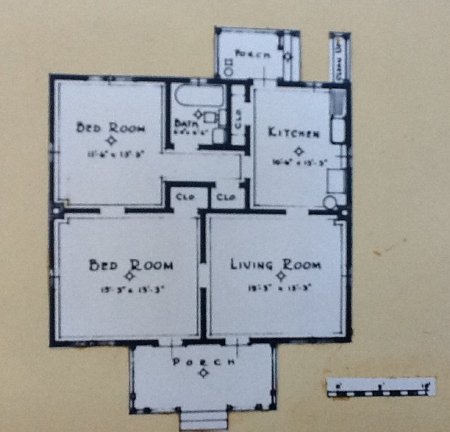 Standard Four-Room Floor Plan